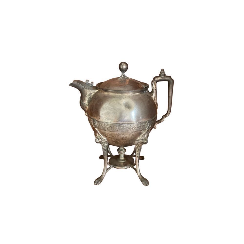 Antique Reed And Barton Aesthetic Era Silver Plate Teapot model 938